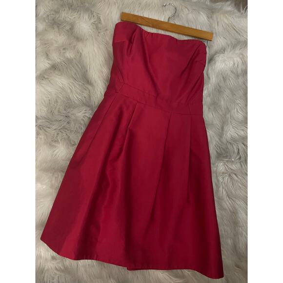 Vineyard Vines Red Strapless Formal Dress - Picture 3 of 3